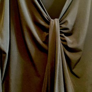 Black short sleeve 18/20 blouse